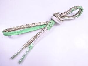 未使用品　リサイクル　和装小物　帯締め　振袖用　金糸　正絹　手組　変わり組